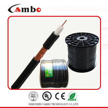 Hochwertige beste Preis cambo RG6 CCTV Kabel 75ohm / 50ohm mit CCS / BC Pass CE / UL / ISO9001 Zertifikat Fabrik / Hersteller in shen